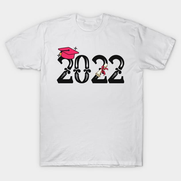 Class of 2022 Graduate T-Shirt by Totalove